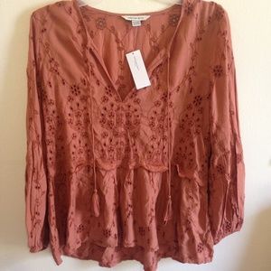 🌻Host Pick🌻American Eagle Boho Blouse NWT